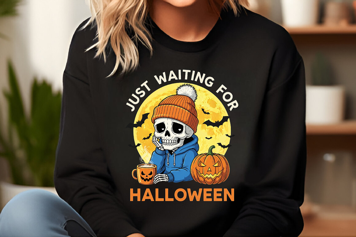 Just Waiting for Halloween PNG, an Illustration by Rose Art (Photo 2 of 2)