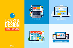 Responsive Web Design Illustrations