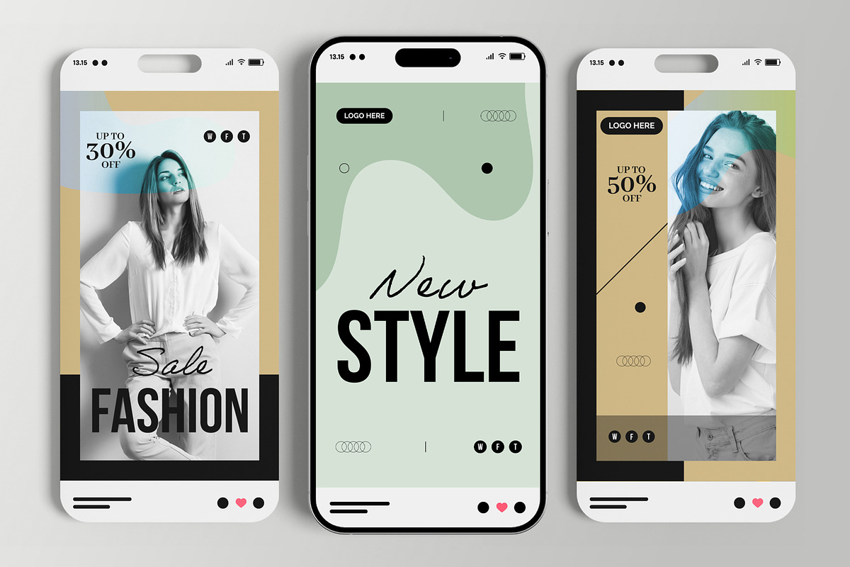 Trendy Fashion Social Media Story, a Social Media Template by MightyDesign (Photo 2 of 6)