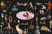 SALE! Collage Art Creator Pack 1400+, an Animal Illustration by Lilithcollageart (Thumbnail 18 of 19)