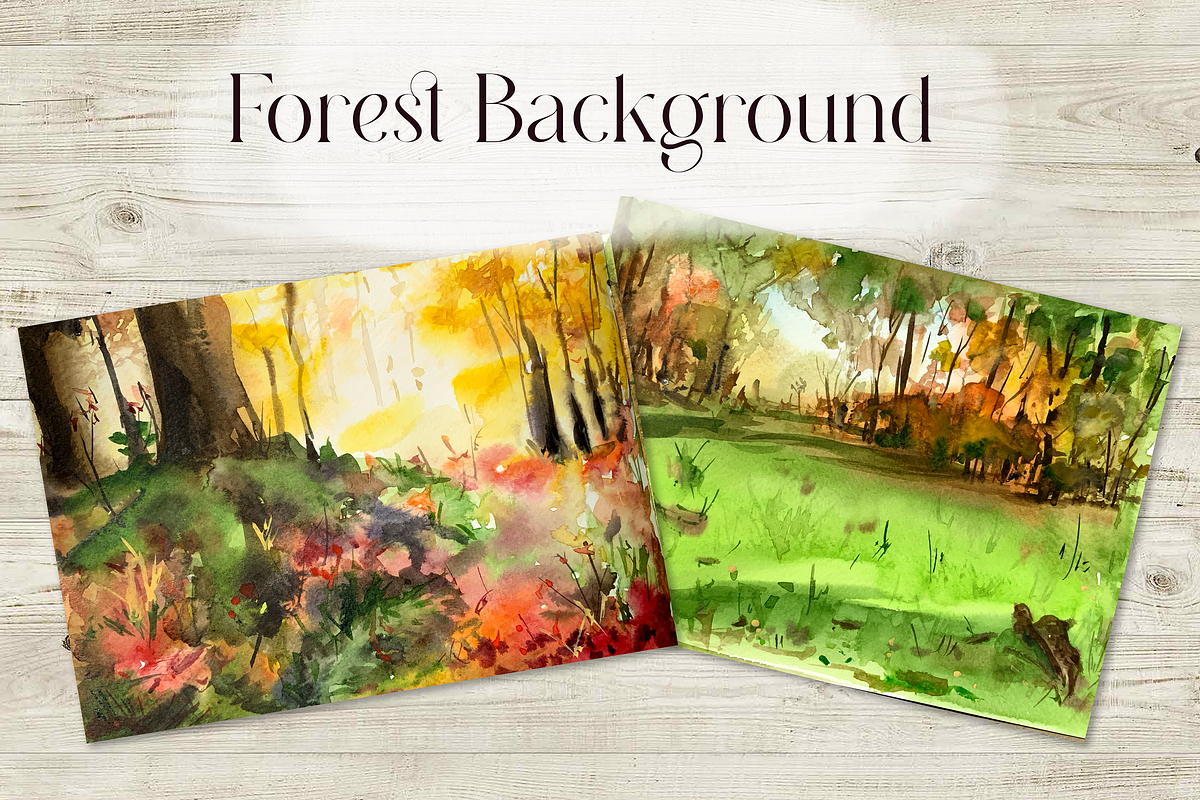 America Mushroom Watercolor Set, an Education Illustration by Tati Bordiu (Photo 3 of 6)