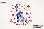4th of July Hand Drawn PNG Bundle, an Object Graphic by GlitterCraft (Thumbnail 32 of 61)