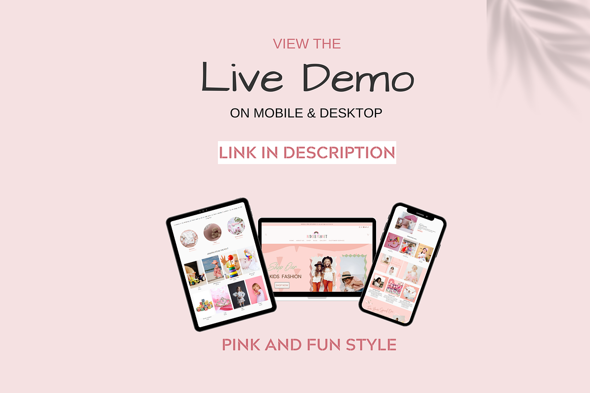 Kidz - Shopify theme |, a Templates & Theme by Millennials Marketing (Photo 4 of 9)
