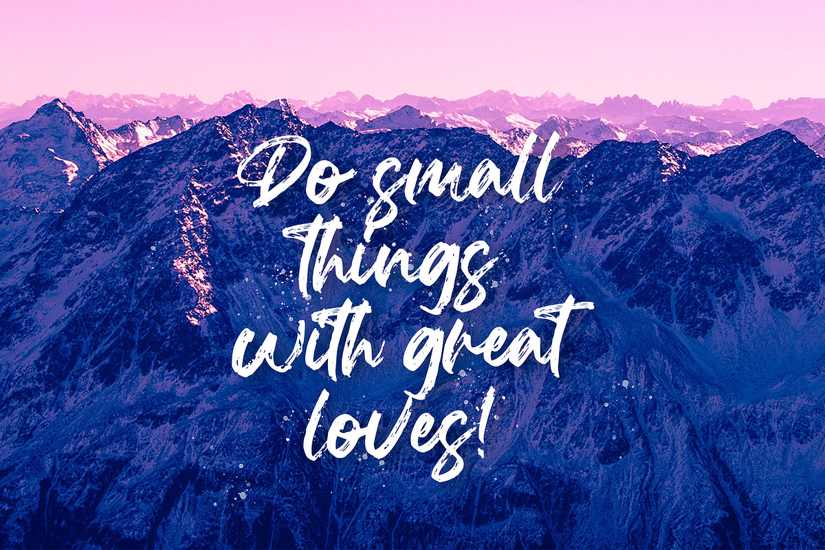 Agethsa - Textured Brush Font, a Script Font by StringLabs (Photo 10 of 13)
