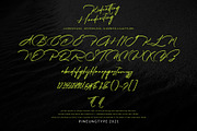 Kidnatting, a Script Font by pineungtype (Thumbnail 10 of 10)