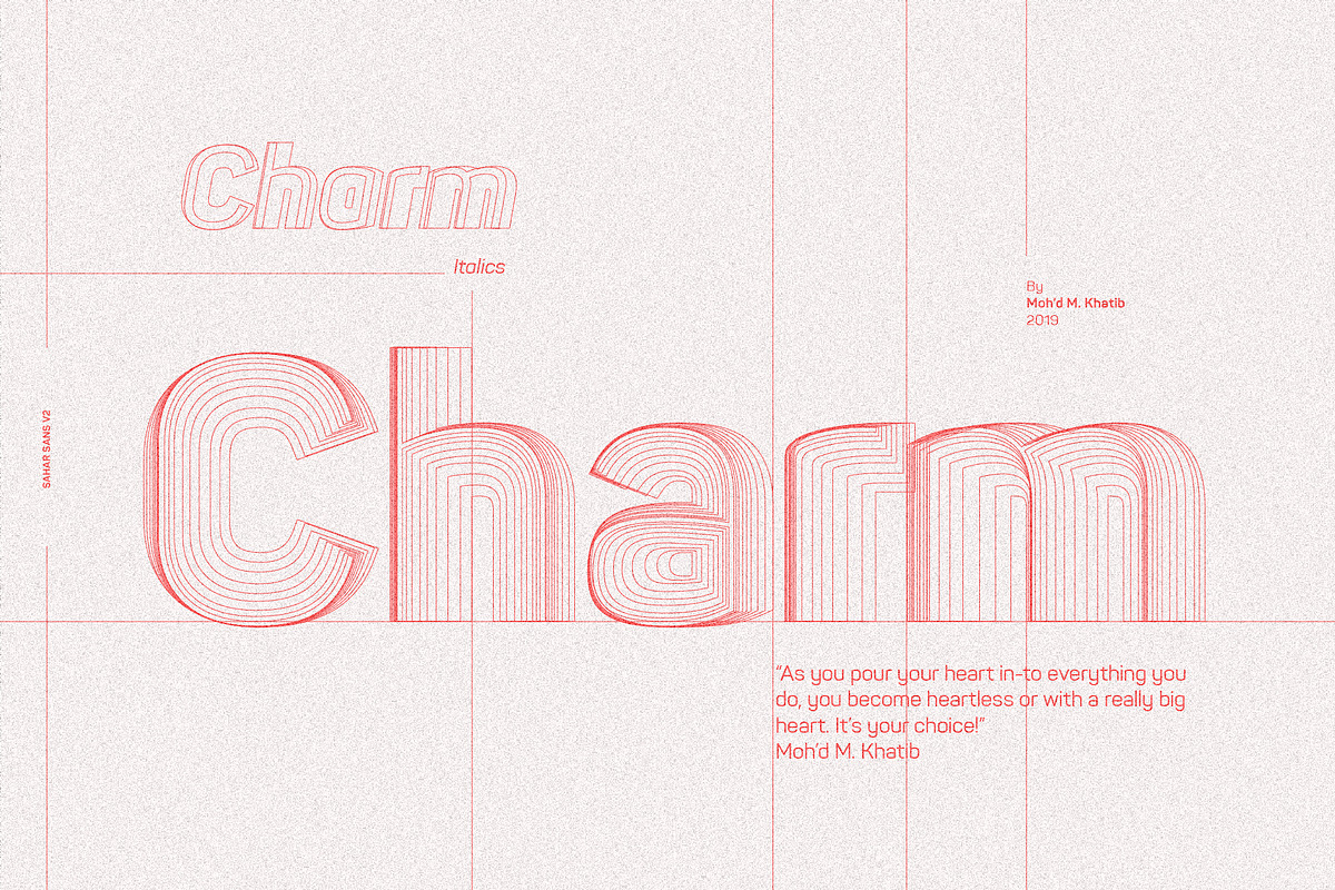 Sahar - 18 Fonts Typeface, a Sans Serif Font by Lella7 (Photo 13 of 29)