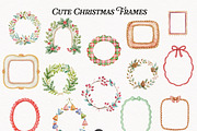 Vintage Christmas Atelier Clipart, an Animal Illustration by PaintPixelCo (Thumbnail 7 of 16)