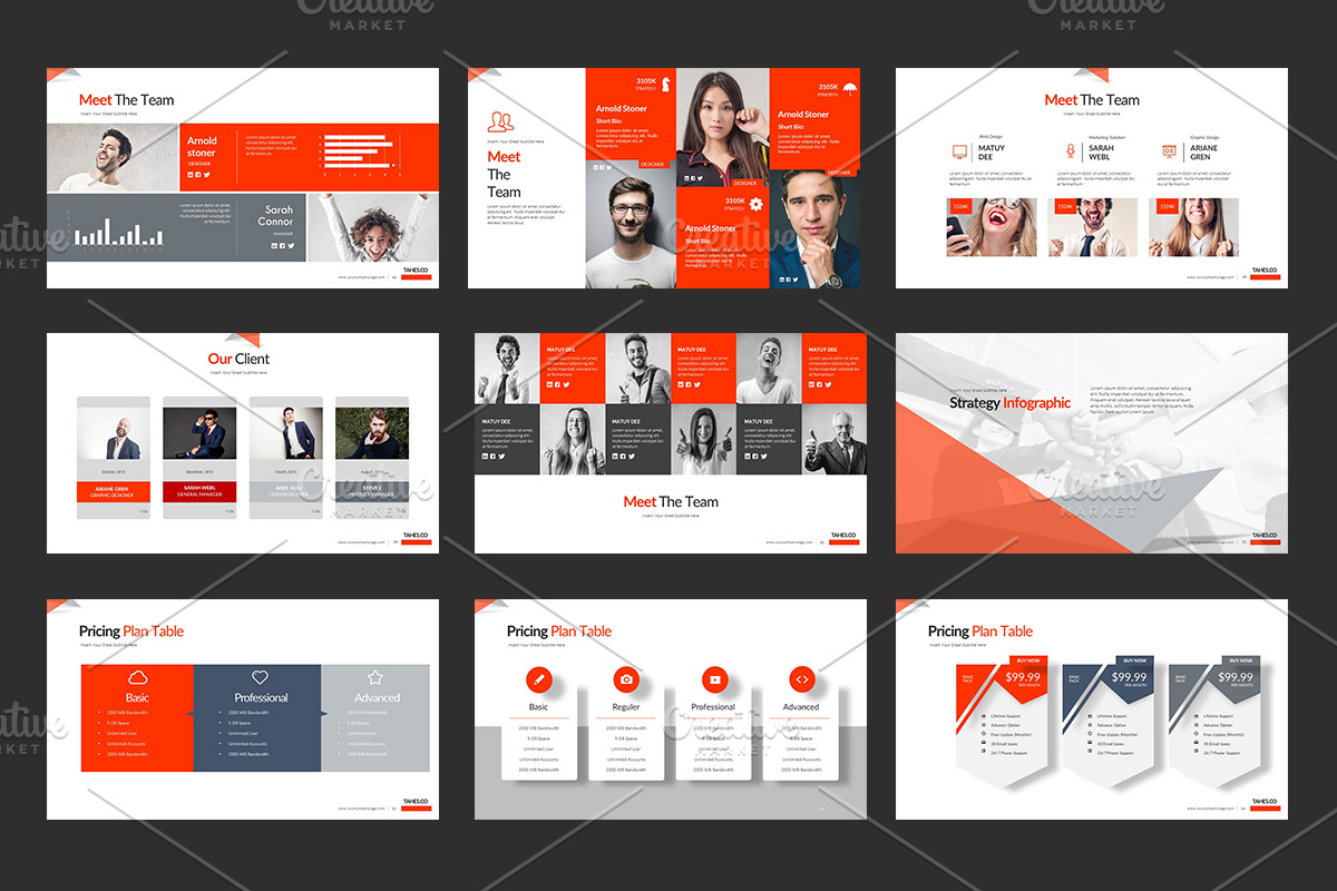 Tahes.Co Google Slides, a Presentation Template by Stock Shape (Photo 7 of 7)