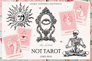 Not Tarot. Cards & Clipart