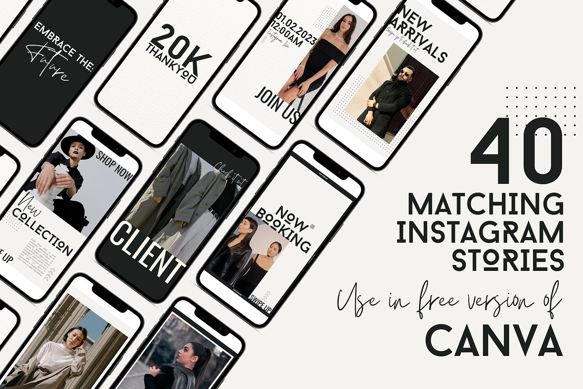 Modern Business Instagram templates, a Social Media Template by Faytemplates (Photo 3 of 7)