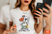 Cute Basketball Mom & Game Day, a Sport Illustration by GlitterCraft (Thumbnail 33 of 101)