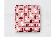 Valentine's Day House Vector Pattern, a Pattern Graphic by K McCormack Designs (Thumbnail 4 of 4)