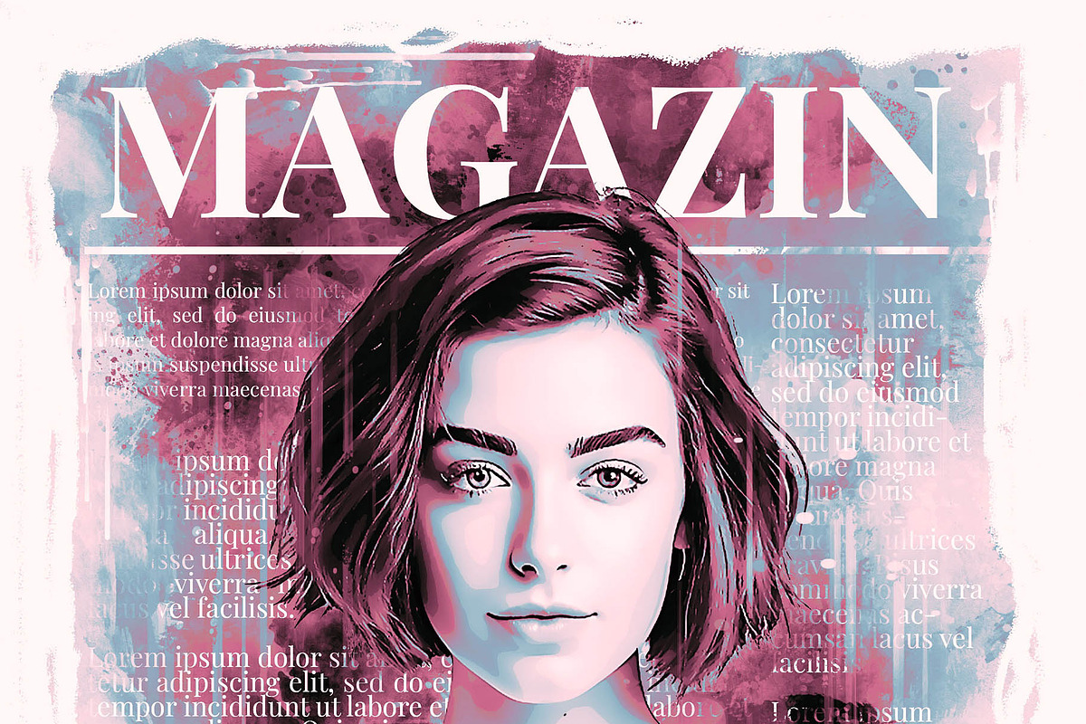 News Paper Mixed Media Art Effect, an Action Add-On by MRI STUDIO (Photo 34 of 43)
