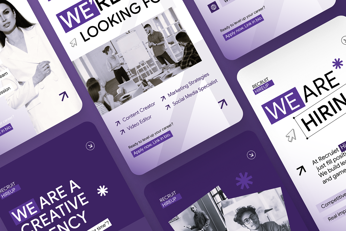 Hiring & Recruitment Instagram Story, a Social Media Template by Annora Studio (Photo 6 of 6)