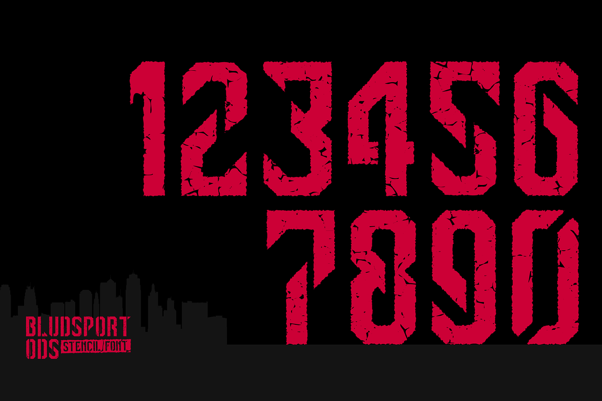 BLUDSPORT FONT TRIO, a Sans Serif Font by Alphabet Agency (Photo 5 of 10)
