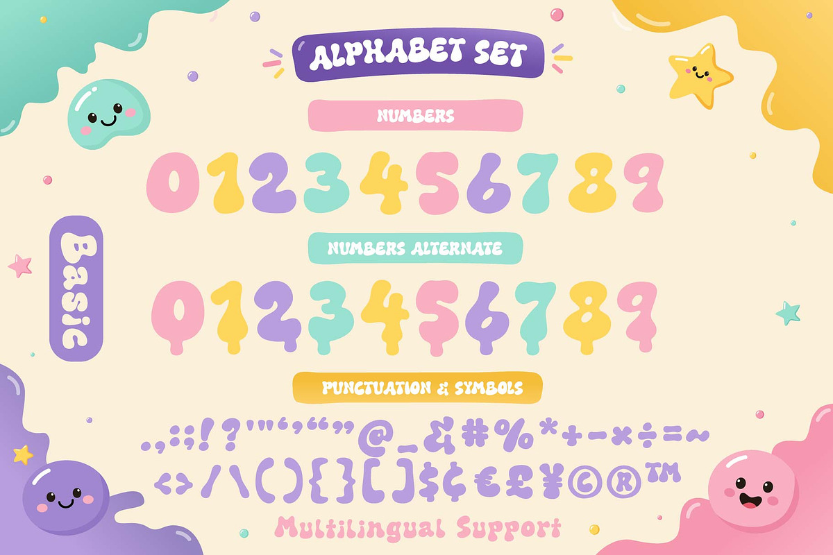 Gooey Smile Font, a Handwritten Font by KengGraphic (Photo 9 of 13)
