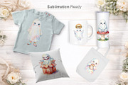 UglyCute Ghost Sublimation PNG, an Illustration by Artnoy (Thumbnail 5 of 8)
