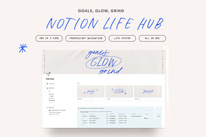 Notion Life Hub Template - Scribbles