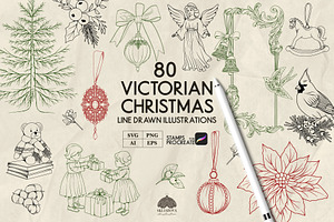 Victorian Christmas + Procreate