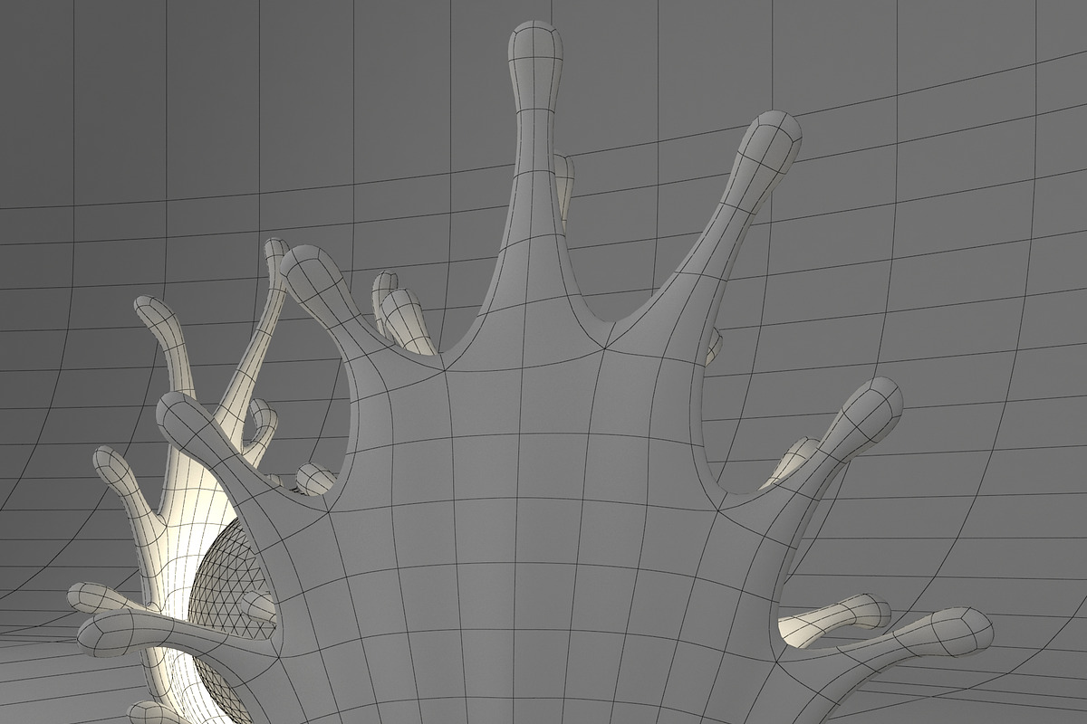 Table lamp Splash Design, an Object 3D Model by 3D Models by Obshansky (Photo 12 of 16)