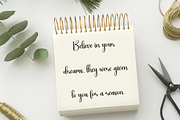 Chubby | Script Font, a Handwritten Font by Scratchones (Thumbnail 2 of 8)