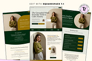 Minimalist Author Squarespace Design, a Squarespace Template by Template Twist Shop (Thumbnail 2 of 10)