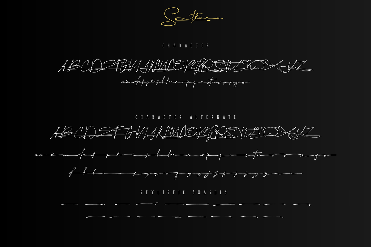 Southera, a Script Font by Mozyen Studio (Photo 7 of 9)