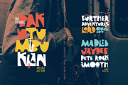 Jazz Malino Playful Font, a Sans Serif Font by AaType. (Thumbnail 2 of 8)