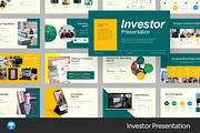 Investor Deck Keynote Templates, a Presentation Template by Fit-tee (Thumbnail 1 of 2)