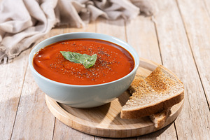 Homemade Tomato Soup in a bowl, a Food & Drink Photo by etorres69