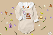 Groovy Easter Retro collection, an Animal Illustration by owlasya (Thumbnail 6 of 8)