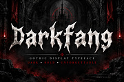 Darkfang, a Blackletter Font by Wow Magic (Thumbnail 1 of 5)
