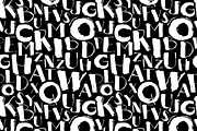 Brush Grungy Grotesque Font+pattern, a Pattern Graphic by VasilkovS (Thumbnail 5 of 5)