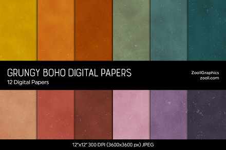 Grungy Texture Digital Papers