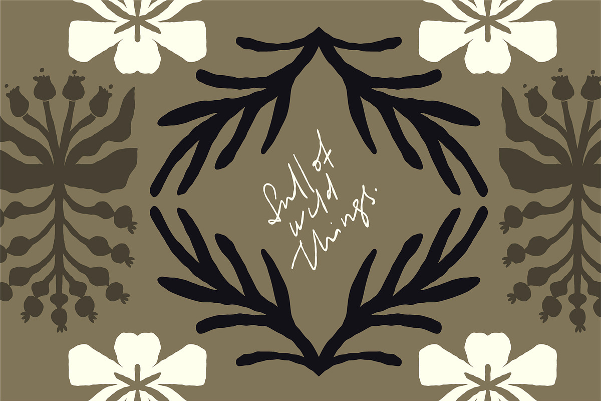 Folk Art Clipart | Art Nouveau Set, a Decorative Illustration by Favete Art (Photo 19 of 19)