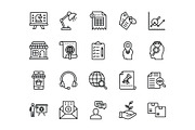 Market and Economy Icons, a Solid Icon by Vector Portal (Thumbnail 2 of 6)