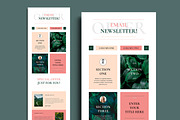 Modern Email Newsletter Template, an UI Kit Template by MightyDesign (Thumbnail 1 of 8)