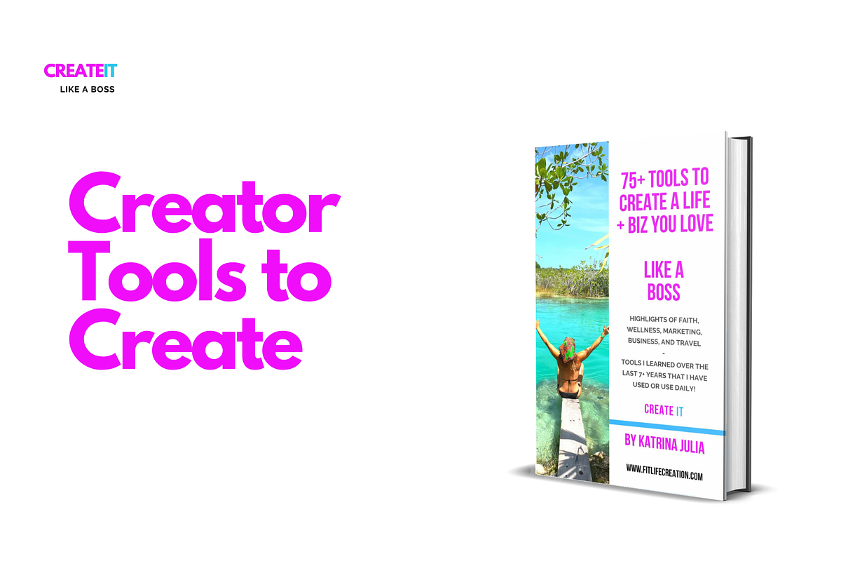 Creator Tools to Create, a Marketing Template by Miss Creator (Photo 4 of 4)