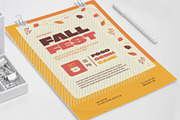 Fall Fest Orange Leaf, a Flyer Template by Me55enjah Design (Thumbnail 4 of 4)