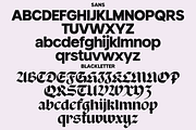 Contrue Fonte | Font Duo, a Blackletter Font by Jolicia Type (Thumbnail 12 of 13)