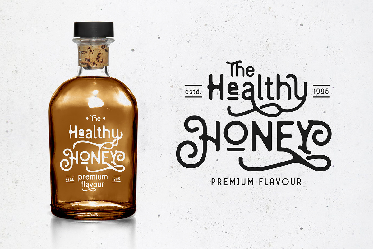 Mirandah | Monoline Font Family preview 8