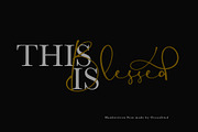 Holy Type | Handwritten Font, a Handwritten Font by Jolicia Type (Thumbnail 4 of 9)