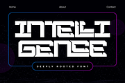 DEEPLY ROOTED - FUTURISTIC FONT, a Sans Serif Font by 177Studio (Thumbnail 7 of 8)