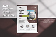 Modern home for sale, a Flyer Template by Workhu (Thumbnail 1 of 4)