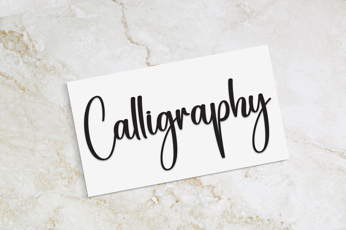 Pattern | Script Font, a Handwritten Font by Scratchones (Photo 5 of 9)