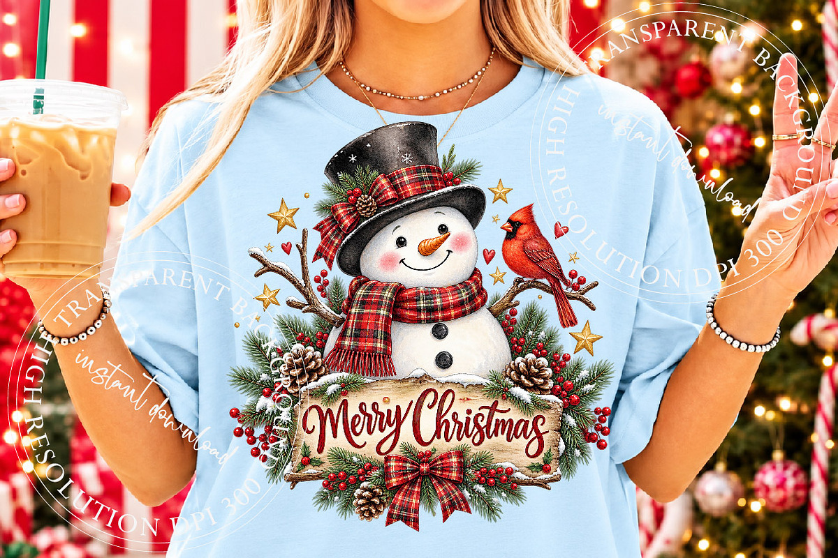 Merry Christmas PNG, Funny PNG, a Work Illustration by SinaCreation (Photo 2 of 6)