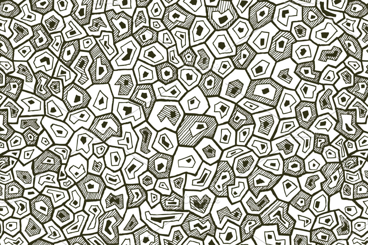 Hand Drawn Seamless Patterns Bundle, a Pattern Graphic by Nic Channon (Photo 13 of 16)