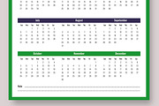 Calendar Layout 2025, a Stationery Template by ContestDesign (Thumbnail 4 of 4)