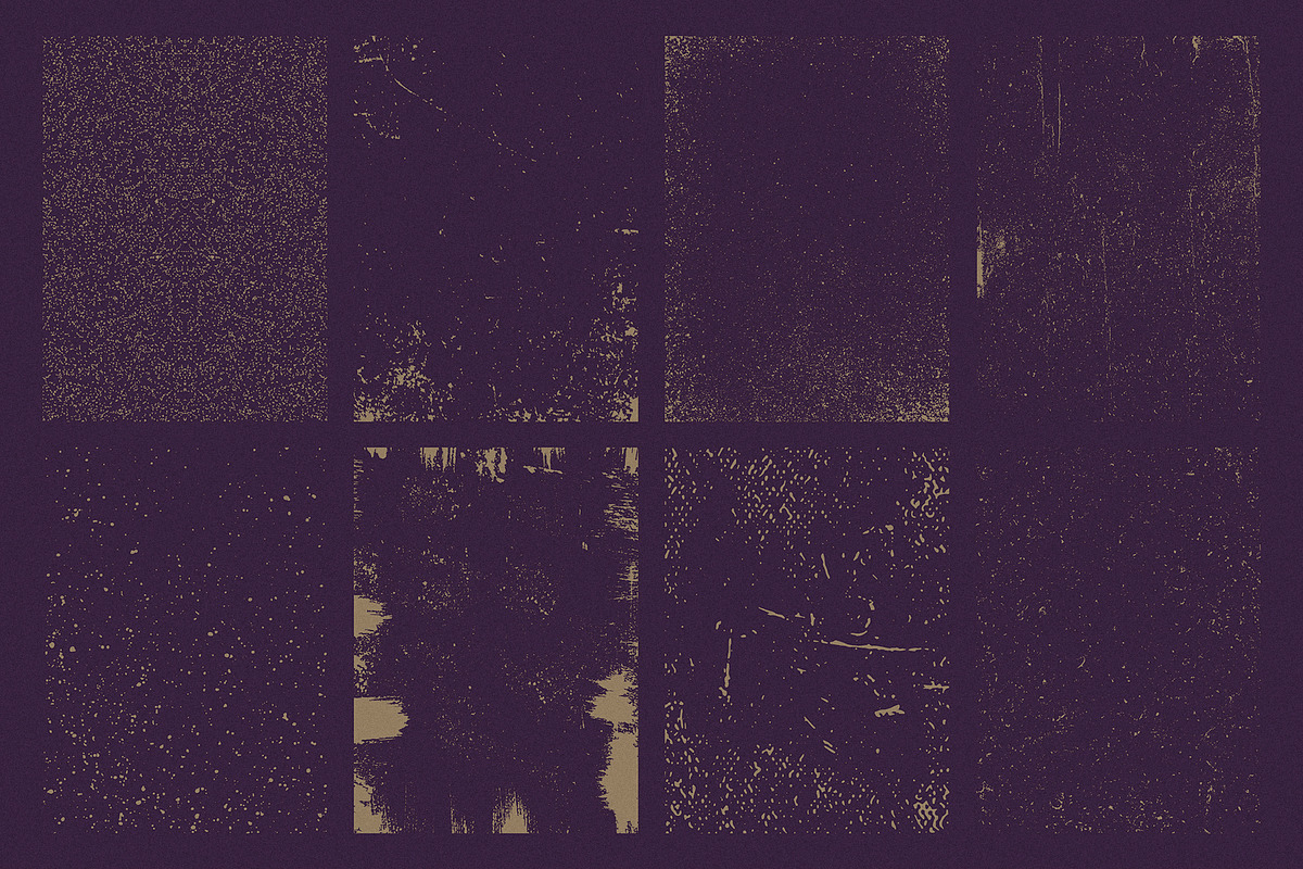 48 Subtle Grunge Textures Vector, a Texture Illustration by Anastasia Cuza (Photo 6 of 12)