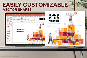 Flatiny | Elements for Powerpoint
